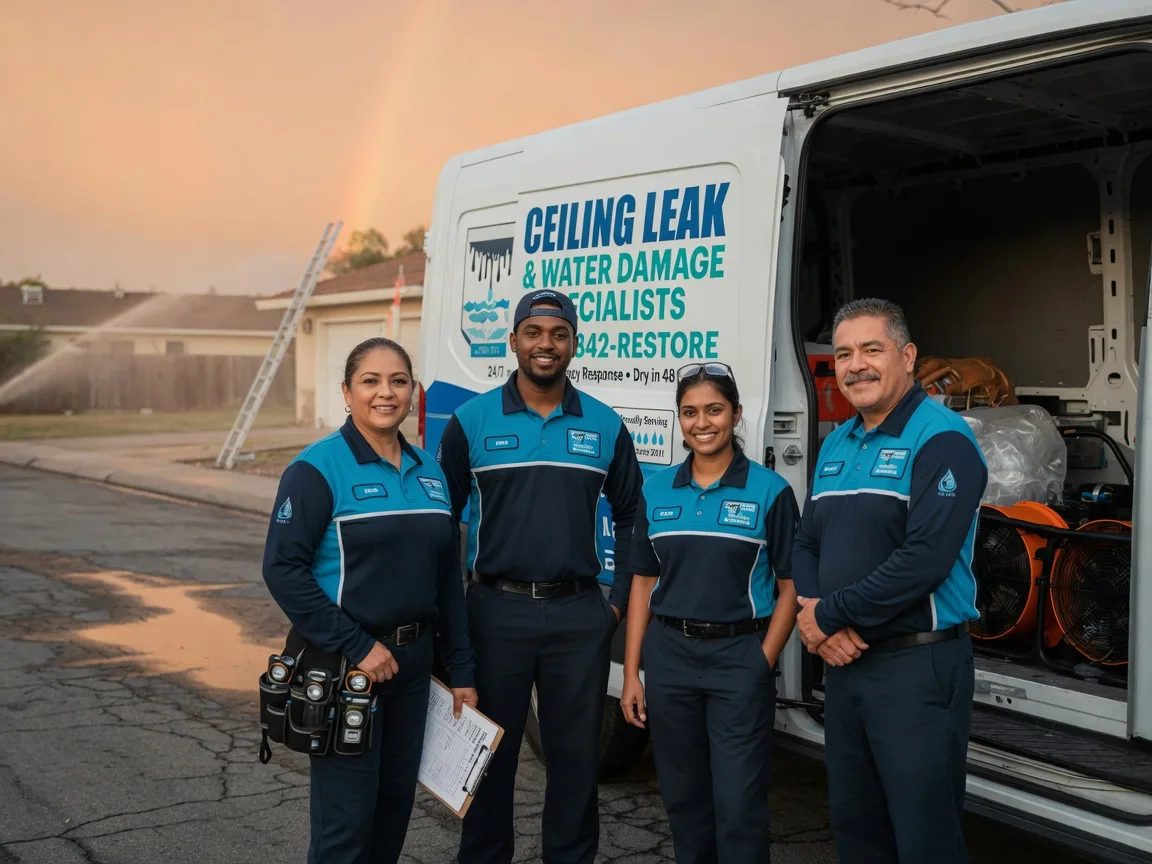 Ceiling Leak Cleanup company in Martins Ferry, OH